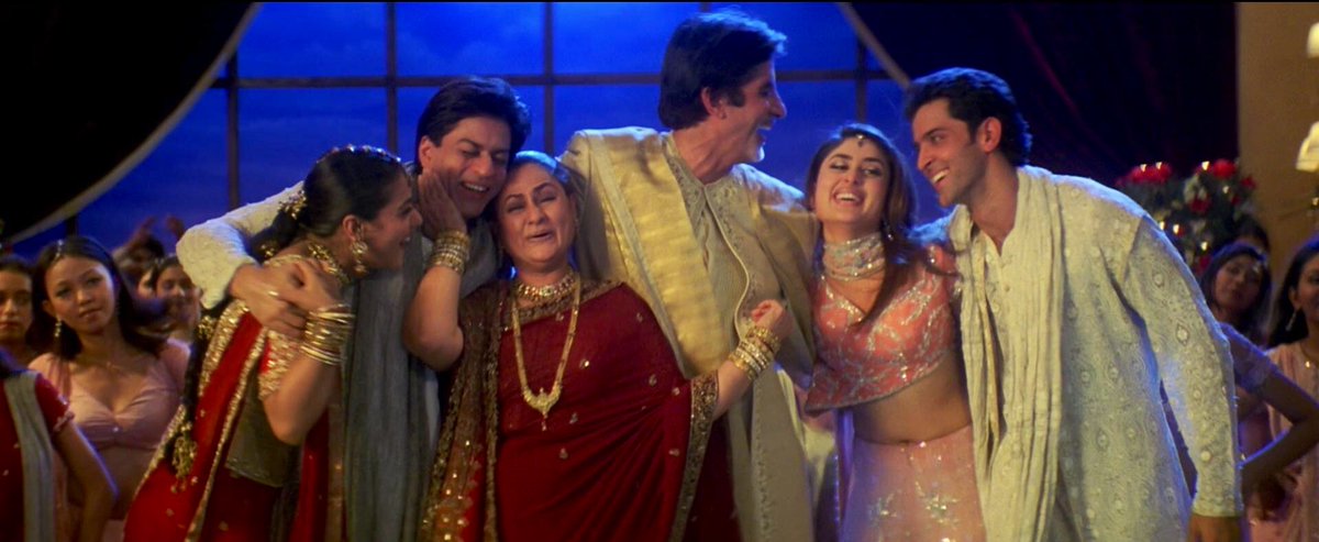 - Kabhi Khushi Kabhie Gham (2001)"After marrying a poor woman, Rahul is disowned by his father and moves to London to build a new life. Years later, his now grown up little brother Rohan embarks on a mission to bring Rahul back home and reunite the family again."