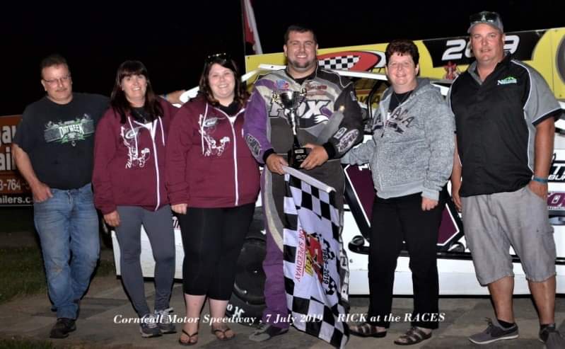ShanePecore0's tweet photo. 6th win in 7 races @cms_speedway!
Our @bicknellracing car is on 🔥 there this season. 

None of this would be possible without my great team and supporters! https://t.co/Mxup2TuITl