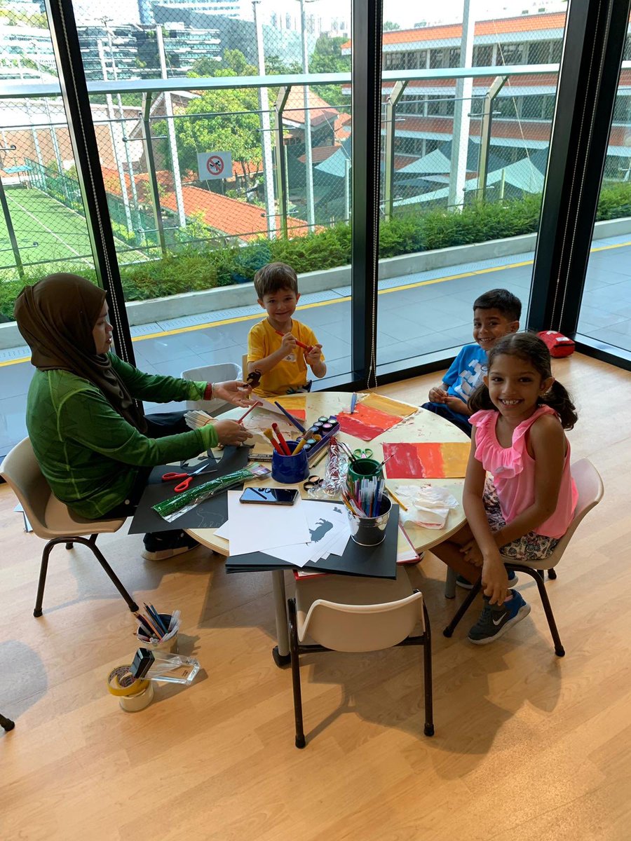 HolidayCamp_TTS's tweet photo. A fantastic start to the Infant Holiday Camp. We’ve been getting to know each other whilst exploring crafts, round the world races and taking a dip in the pool. #Passporttofun has certainly begun! @TanglinTrust https://t.co/tLR525VB2V