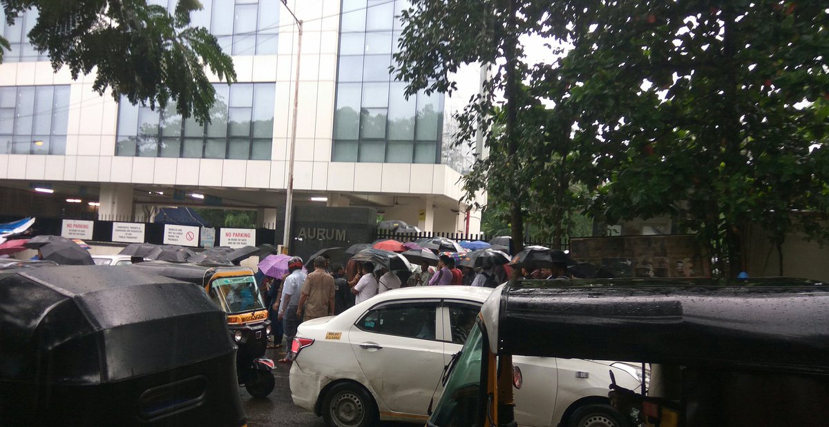 TejasPandit12's tweet photo. Respected CM sir, @CMOMaharashtra today we have ssc chsl exam but due to heavy rain lot of candidates are not able to reached by on time, we are here at 9.40am but they closed gate and no time extended by ssc Department.
I'm requesting you please take action as soon as possible. https://t.co/xfHKGLEUv1