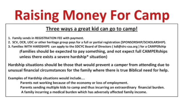 SilentSamIAm's tweet photo. 4/ Your 12-17 year old can be brainwashed into Lost Cause ideology in multiple states. If you can't afford the cost, then check with your local racist UDC/SCV/Order of Confederate Rose chapter for scholarships. #FundingRacism #WhiteSupremacyCampSCV #SDCYC #CliftonTX #MullinsSC https://t.co/QFUf8rQig3