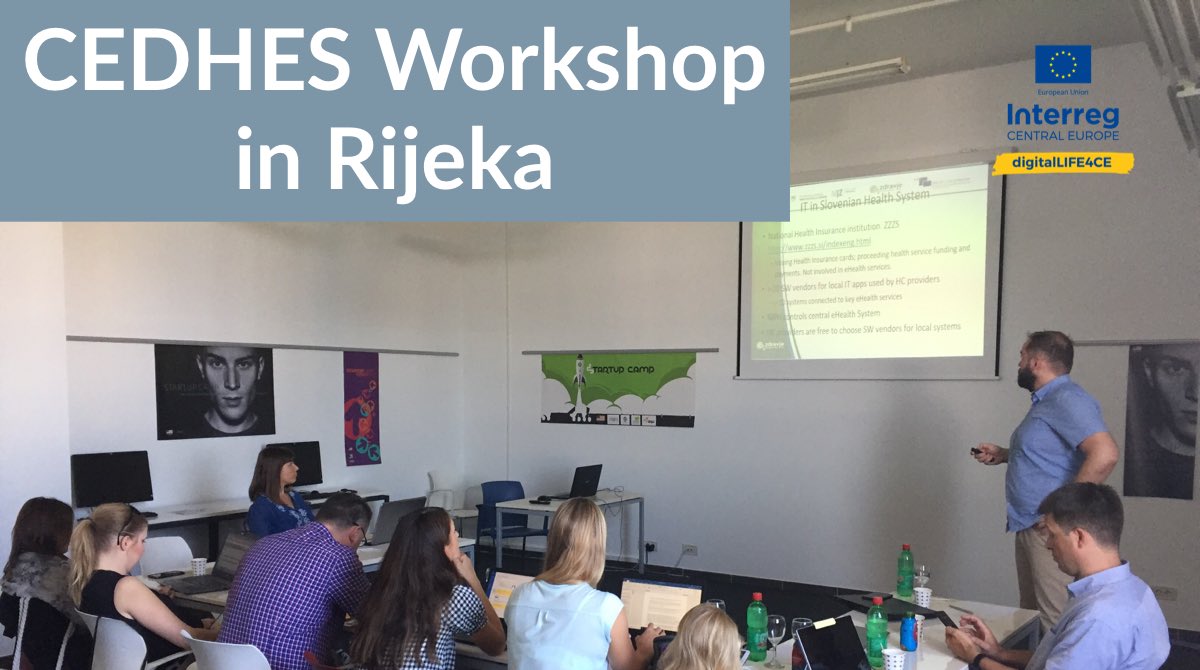 Thanks for joining us today in #Rijeka at #STEPRi for our mutual learning transfer for transferring #innovation in #eHealth <a href="/LjTehnoloski/">Technology park Ljubljana</a> @GFL_News <a href="/MedInLeipzig/">VFG Leipzig e.V.</a> <a href="/HealthDaySi/">HealthDaySi</a> <a href="/technolog_park/">WPT | Wrocławski Park Technologiczny</a> #CEDHES #cooperationiscentral