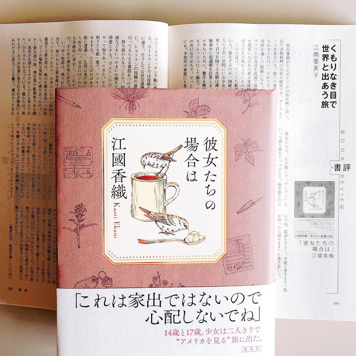 江南亜美子 群像 8月号では 読んでる最中からこれは大好きだと思った 江國香織 彼女たちの場合は 集英社 について書きました 10代の従姉妹どうし のガールズが 親にだまってニューヨークから西へ西へ そのどきどきの道中と 親視点のパートの 江南亜美子 群像 8月号では 読んでる最中からこれは大好きだと思った 江國香織 彼女たちの場合は 集英社 について書きました 10代の従姉妹どうし のガールズが 親にだまってニューヨークから西へ西へ そのどきどきの道中と 親視点のパートの