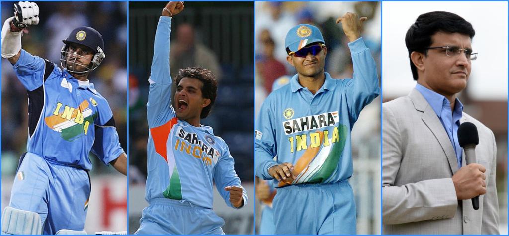 Batsman bowler best captain commentator one many face Happy Birthday Dada ...
Sourav Ganguly. 