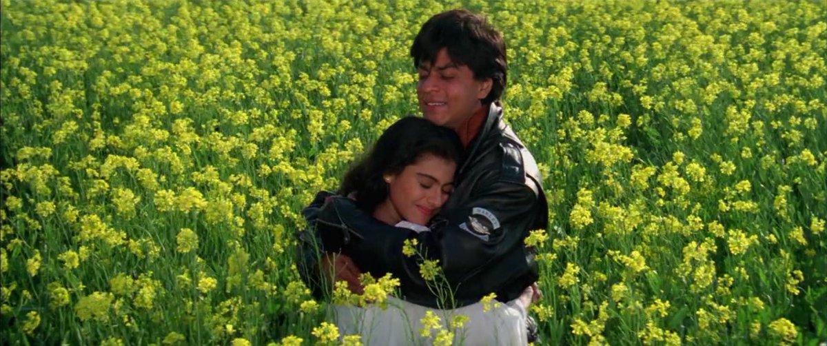 - Dilwale Dulhania Le Jayenge (1995)"Raj and Simran meet on a trip to Europe. After some initial misadventures, they fall in love. The battle begins to win over two traditional families."