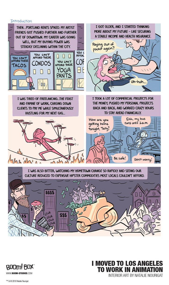 If I made a sequel to "I Moved to Los Angeles to Work in Animation", what would you like it to cover / be about? What questions do you still have after reading the first book?
https://t.co/19HvvskCDJ
#animation #comics #LosAngeles #protips #career #careersadvice