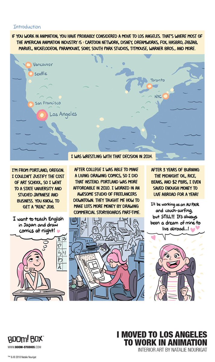 If I made a sequel to "I Moved to Los Angeles to Work in Animation", what would you like it to cover / be about? What questions do you still have after reading the first book?
https://t.co/19HvvskCDJ
#animation #comics #LosAngeles #protips #career #careersadvice