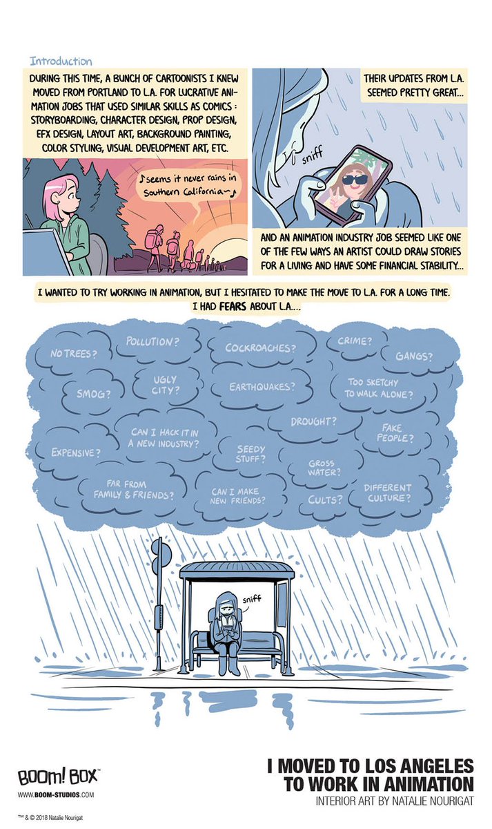 If I made a sequel to "I Moved to Los Angeles to Work in Animation", what would you like it to cover / be about? What questions do you still have after reading the first book?
https://t.co/19HvvskCDJ
#animation #comics #LosAngeles #protips #career #careersadvice