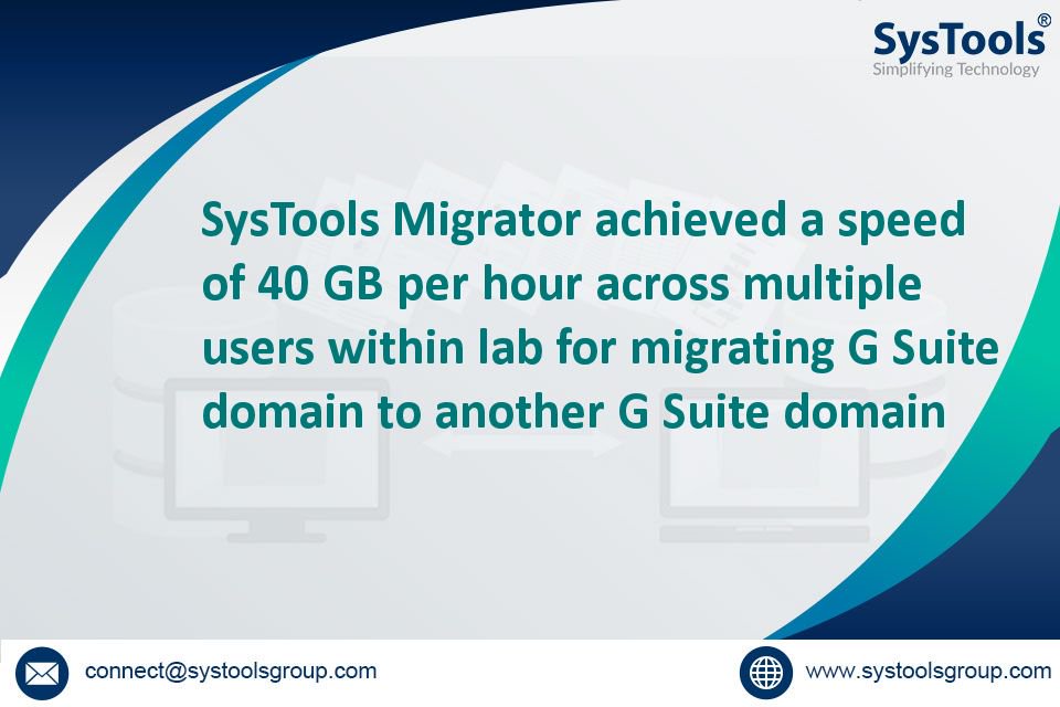 SYSTOOLS's tweet image. #SysTools #GoogleApps #GoogleAppsForWork #GSuitemigration #Migrator #Cloud #Gsuite