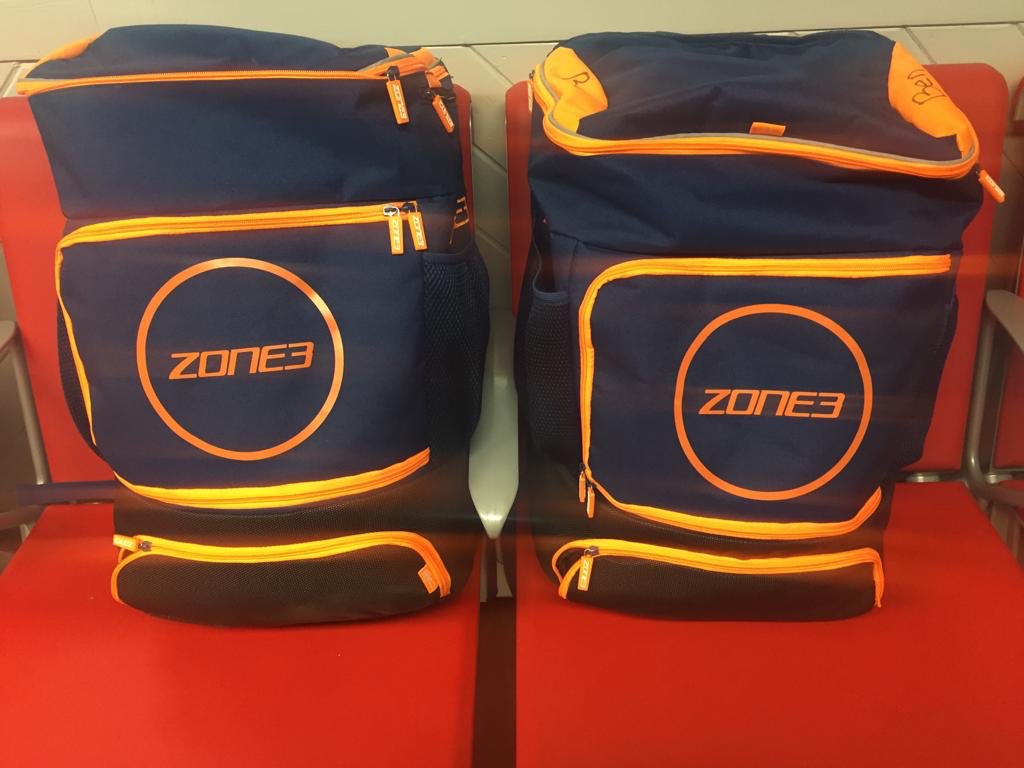 BenRhianSwimRun's tweet photo. Yep - couldn’t agree more @Zone3official.  We take our backpacks for all swimruns. We use the wet compartment for wet/muddy/sandy shoes and then all the rest of our wet race #swimrun kit goes into one bag. With any remaining dry clothes into the other. #teamworkmakesthedreamwork https://t.co/AlaLMXdz5o