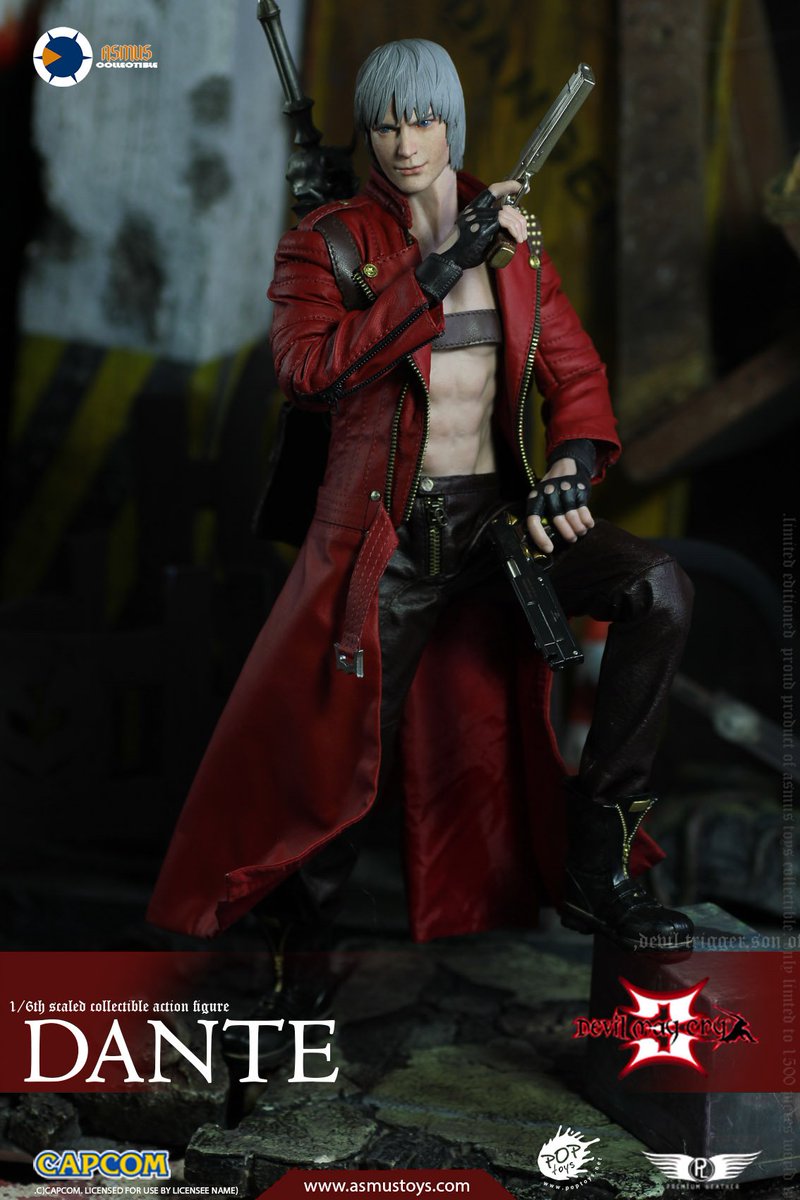 Devil May Cry III #Dante has made a strong come back, dual head sculpts for the young devil hunter. P.O. here: store.asmustoys.com/product-Dante-…

#DevilMayCry #OneSixth #PS4 #Capcom #DMC #DMC3 #asmustoys #asmuscollectible #actionfigure #onesixth