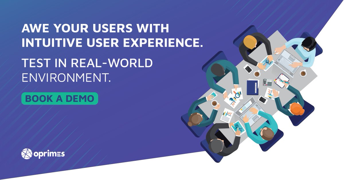 OprimesHQ's tweet image. Beat your competition by giving your users the experience they wish for, through real-world testing. Book a Demo Now! buff.ly/2JrWR8W 

#UserExperience #RealWorldTesting #UserTesting #UsabilityTesting #QA