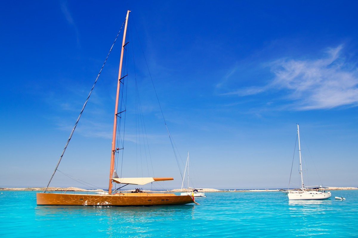 ContactYachts's tweet photo. Looking for a yacht to hire for a day trip and enjoy charming coves of Ibiza and Formentera? We have a nice selection of yachts that will take you on a beautiful journey!
 info@contactyachts.com
#yachts #cruise #yachtcharter #ibiza #yacht #holiday #travel #spain  #formentera https://t.co/VCkRC4pONY