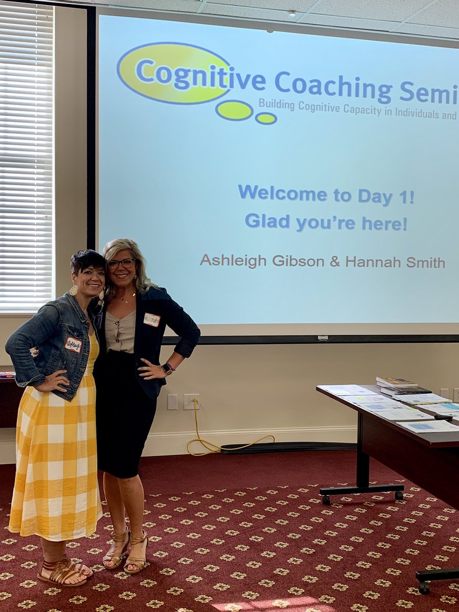 SO excited to be kicking off Day 1 of #cognitivecoaching in @JCPS_NC as an official Agency Trainer with @AshGib81 — let’s do this Cohort 3 🤗