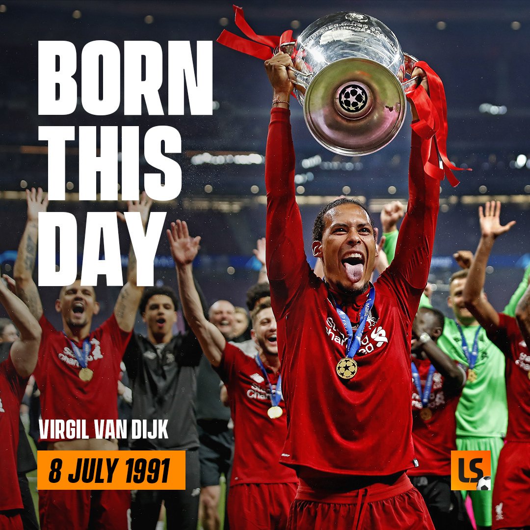 Happy Birthday to Liverpool superstar Virgil van Dijk 