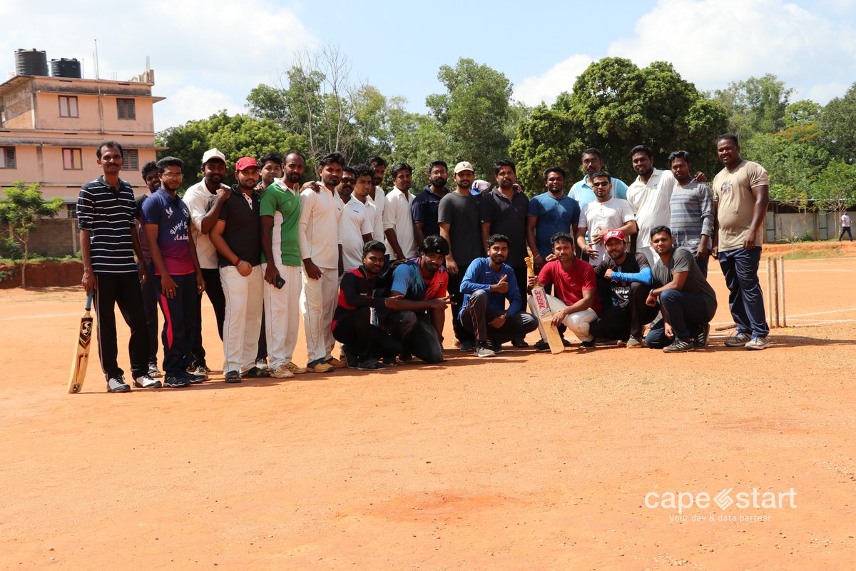 capestart's tweet image. What separates the good from the great is determination and work ethic. And we, at #CapeStart decided to be great on the pitch with the Third Stellar outdoor events. Here&apos;s a slice of the thrilling, fun-filled day.

#Thirdstellar #CapeStart #greatplacetowork