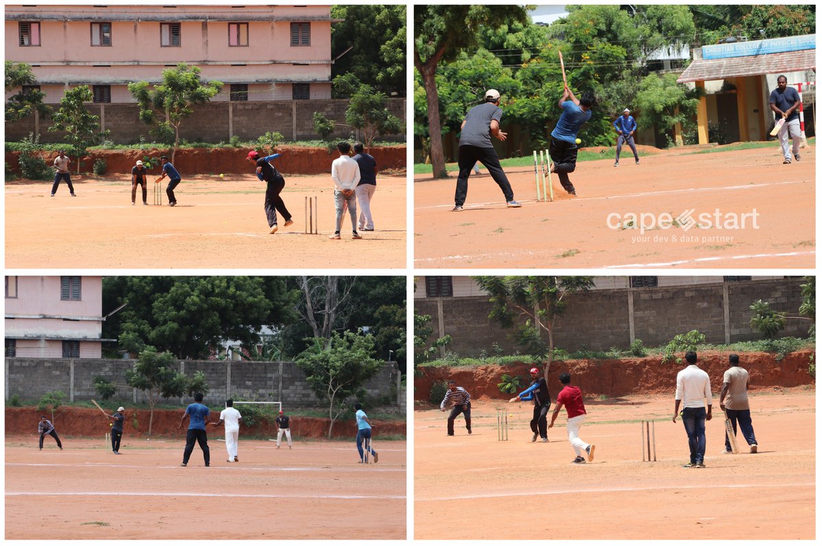 capestart's tweet image. What separates the good from the great is determination and work ethic. And we, at #CapeStart decided to be great on the pitch with the Third Stellar outdoor events. Here&apos;s a slice of the thrilling, fun-filled day.

#Thirdstellar #CapeStart #greatplacetowork