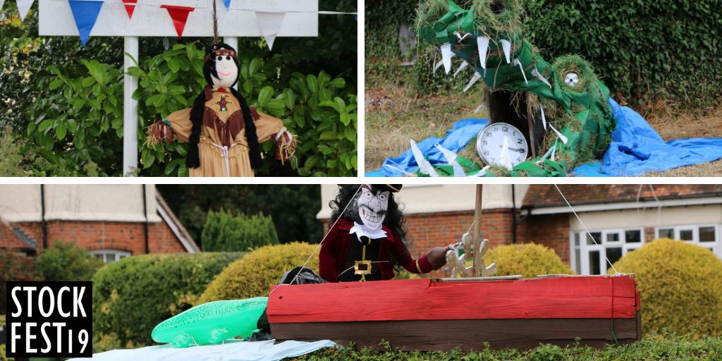 #Scarecrows have become a bit of a #Stockfest2019 tradition. This year's theme is Comic Characters. Forms available from the Stockcross shop. Entries closed date 5th August. So time to get #creative #Stockcross and have some fun.