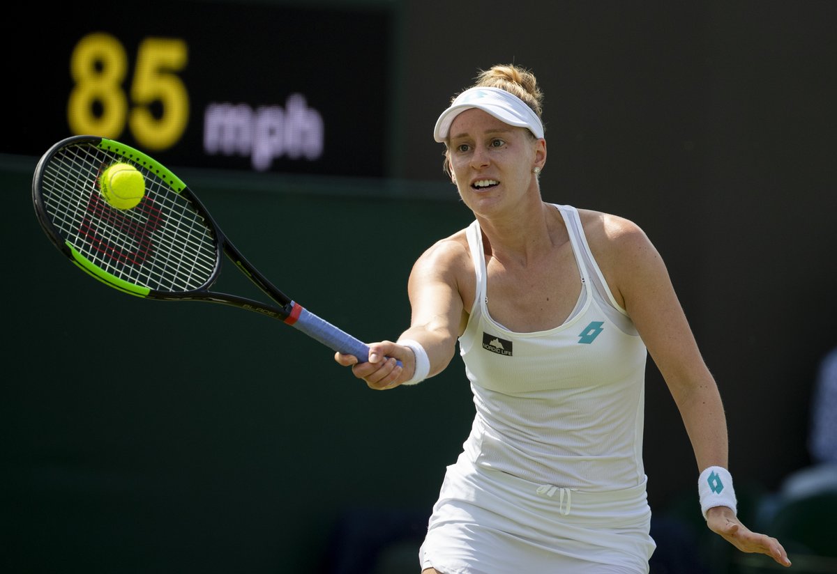 Alison Riske fights from a set down to win 3-6, 6-2, 6-3. 