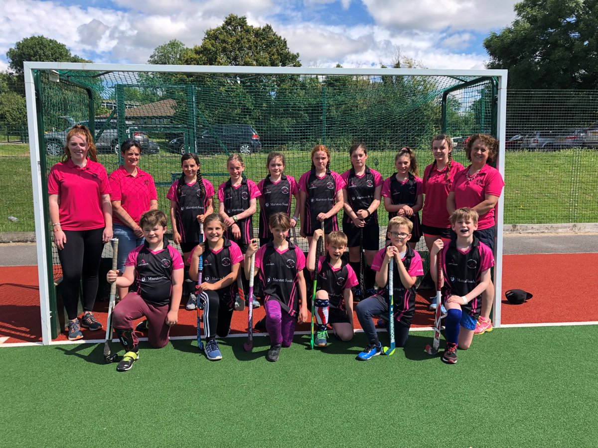 History made in #Frome on Saturday. #Juniorhockey was played for the first time with #U10's and #U12's playing #Bruton and #Cheddar