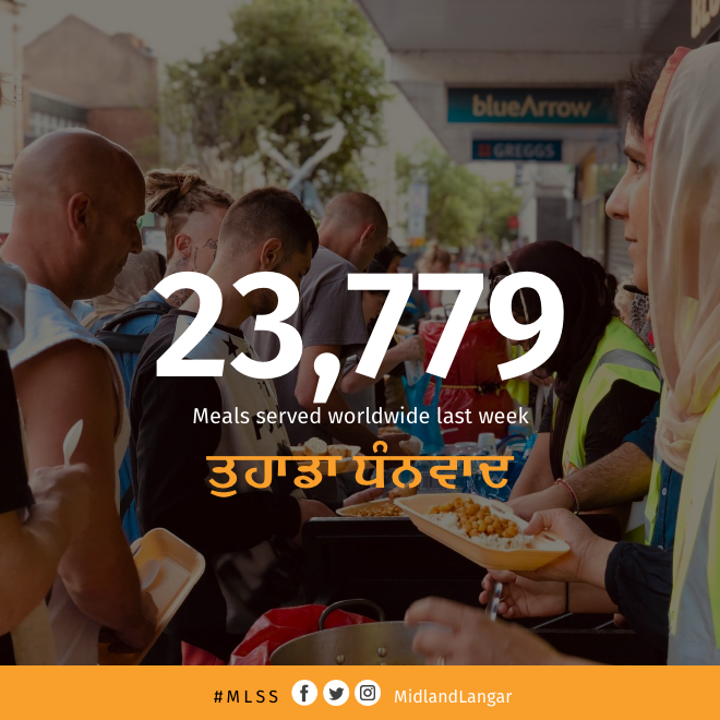 MidlandLangar's tweet image. A superb amount of meals were served worldwide last week! Kudos to the team! 

#MLSS