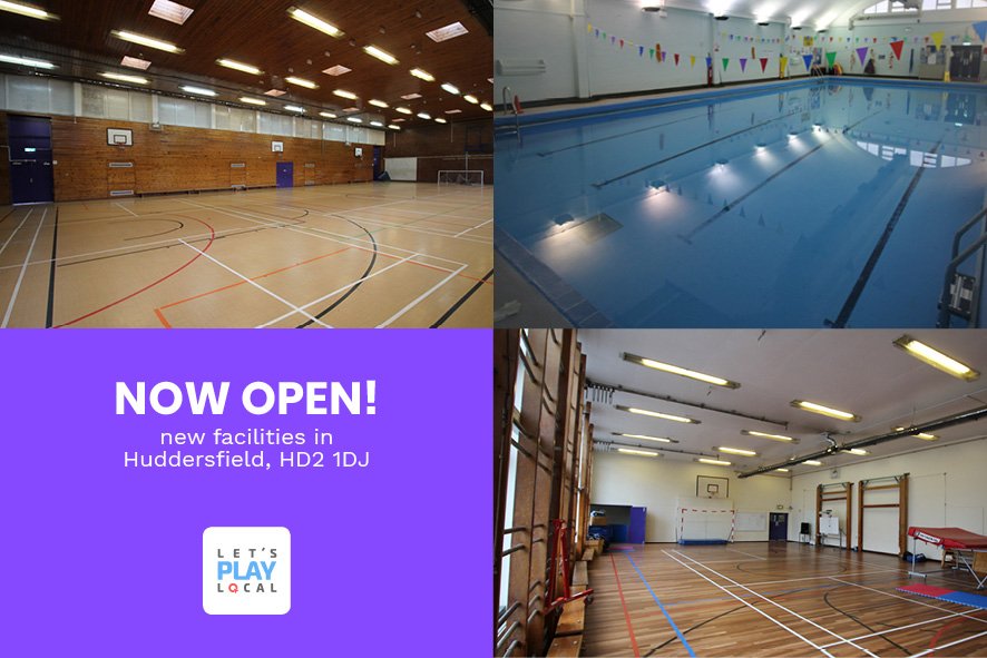 LetsPlayLocal's tweet image. 📣 Another great venue now open in #Huddersfield! Facilities for hire that are suitable for sport, dance, martial arts and much more. One off bookings welcome. ⚽️🏀🎾 letsplaylocal.co.uk/venue/north-hu…