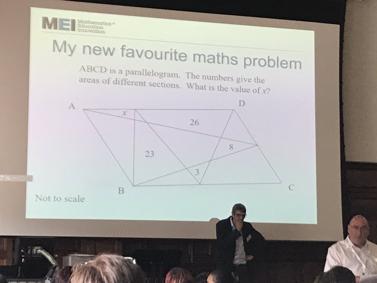Nice problem #kandmmathsconf