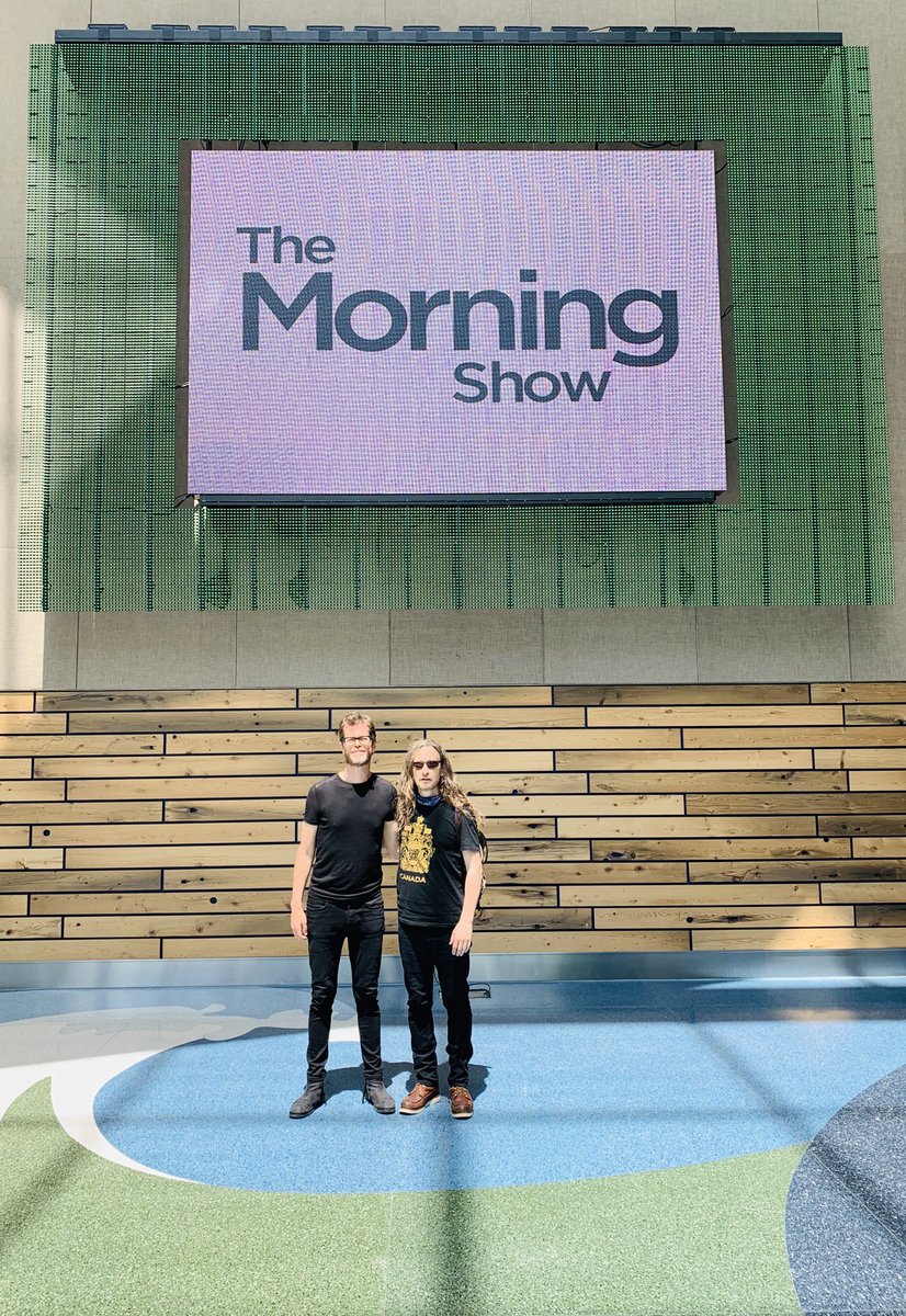 Good morning! <a href="/DonnyMcCaslin/">Donny McCaslin</a> and <a href="/ryandahle/">Ryan Dahle</a> will perform “Great Destroyer” on <a href="/morningshowca/">The Morning Show</a> today from McCaslin’s album Blow. Tune in at 9am ET to watch.