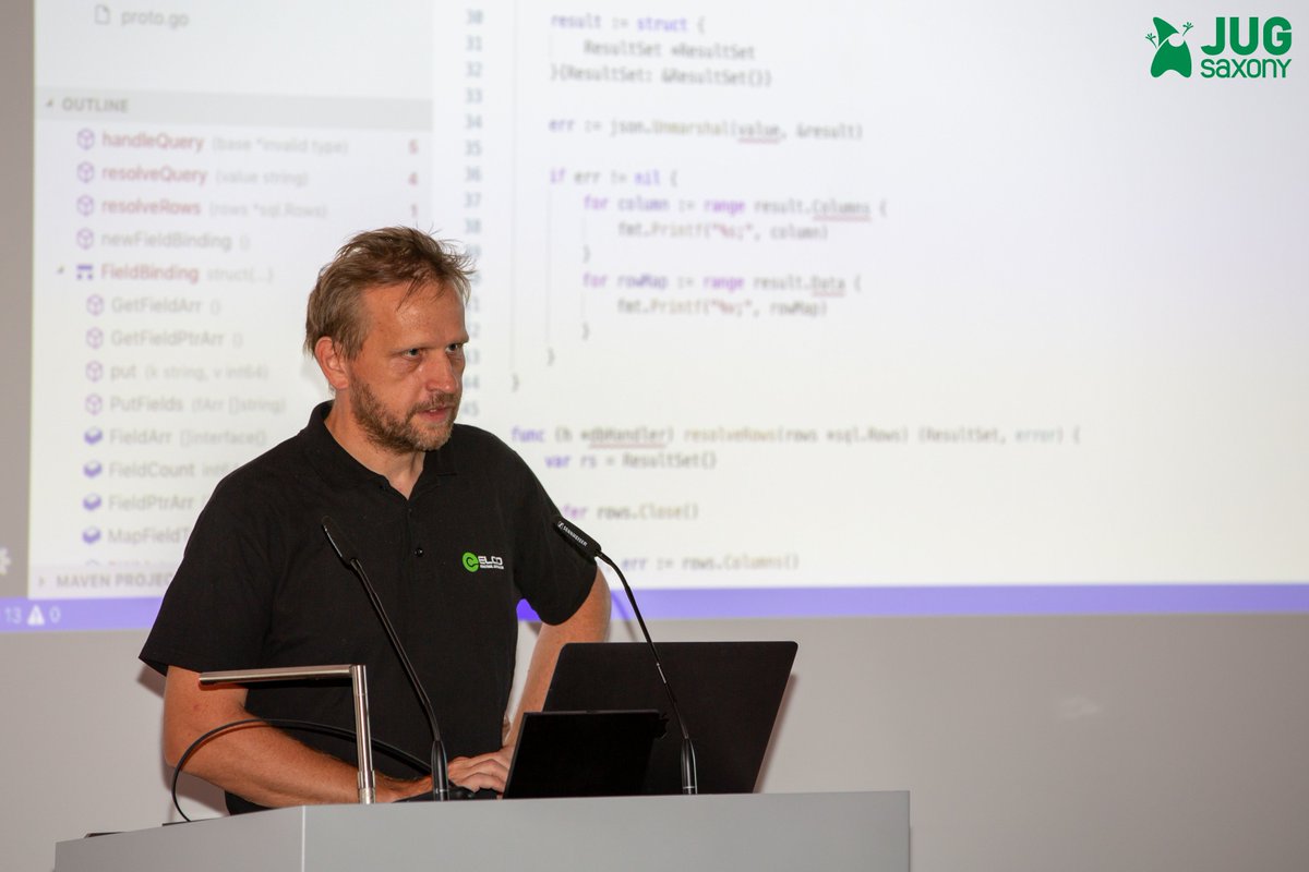 jugsaxony's tweet photo. Die Slides zum Vortrag "Serialisierung in Zeiten von JSON - ein alter Hut?“ sind online. Vielen Dank an unsere Sprecher Johannes Tandler &amp; Michael Barth, der @SLUBdresden, dem Preissponsor @hanserliteratur und an die Teilnehmer für den interessanten Abend! https://t.co/C7b2DaQGTT https://t.co/zxfJWKnDiH