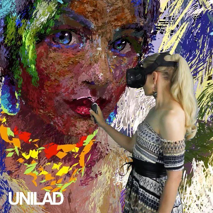 Lifeboat Foundation on Twitter: "Girl Paints In Virtual Reality: Painting  3D art in virtual reality… I could watch for hours 😍.  https://t.co/2QkZCdvIOf https://t.co/akcuaUo69d" / Twitter
