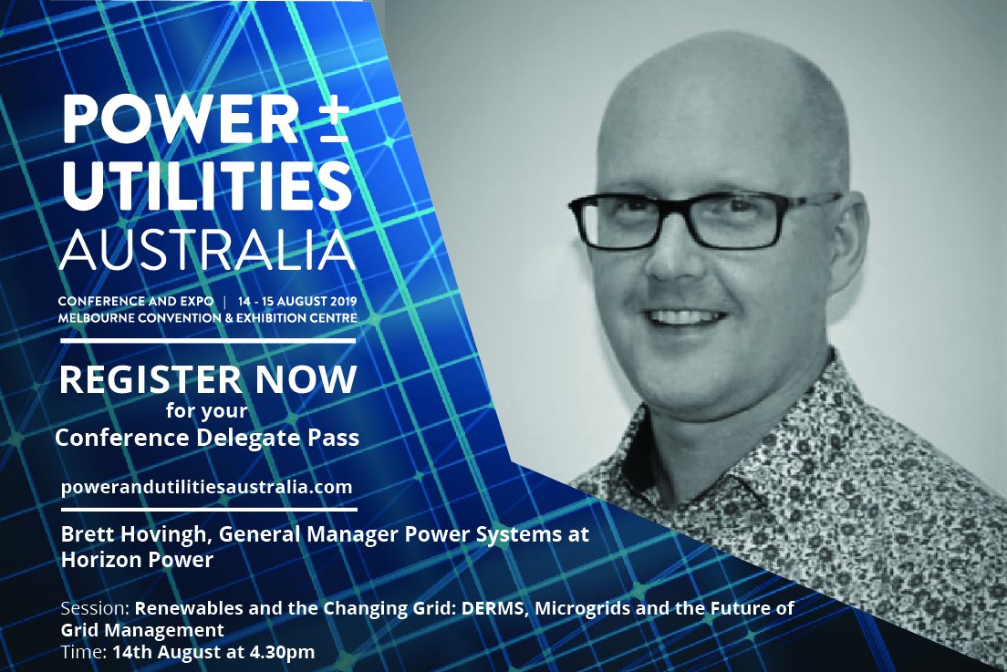 michaelsilber29's tweet photo. DERMs and microgrids are the future of power. Brett Hovingh @HorizonPower_WA joins @PxiseSolutions  CEO Patrick Lee on stage to present a case study. #powerandutilitiesaustralia #melbourne #energytransition https://t.co/Z3Xn1Y1ViB https://t.co/yWvfV96wqh