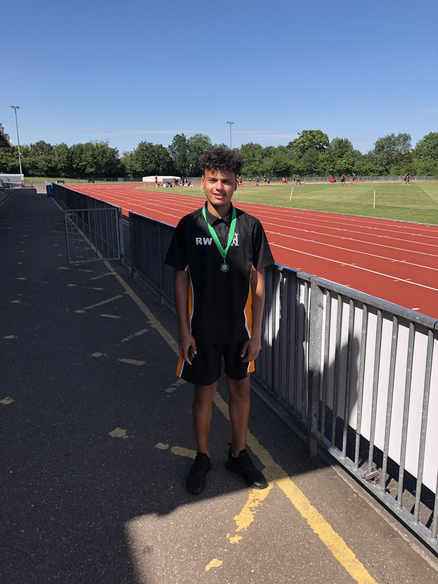 District athletics medalists