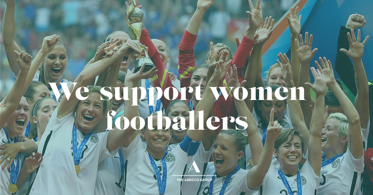 We are partnering with #WomenInfootball to support women footballers in their career transition &amp; contribute to their claim for equality on &amp; off the field through our Athlete Program.Congrats team!

📩Info@womeninfootball.co.uk #WomensWorldCup2019 

📸Ronald Martinez/GettyImages