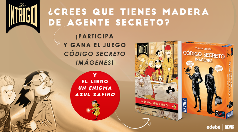 GRUPOEDEBE's tweet photo. 🔎 Más de 250 personas ya han ayudado a #LosIntrigo a encontrar las diferencias de la escena del crimen. ¡Ayúdales tú también y gana un ejemplar del libro #UnEnigmaAzulZafiro y el multipremiado juego #CódigoSecreto de @DevirIberia! Participa aquí: https://t.co/KnZlECdCm9 #SORTEO https://t.co/sqWPlQdPP5