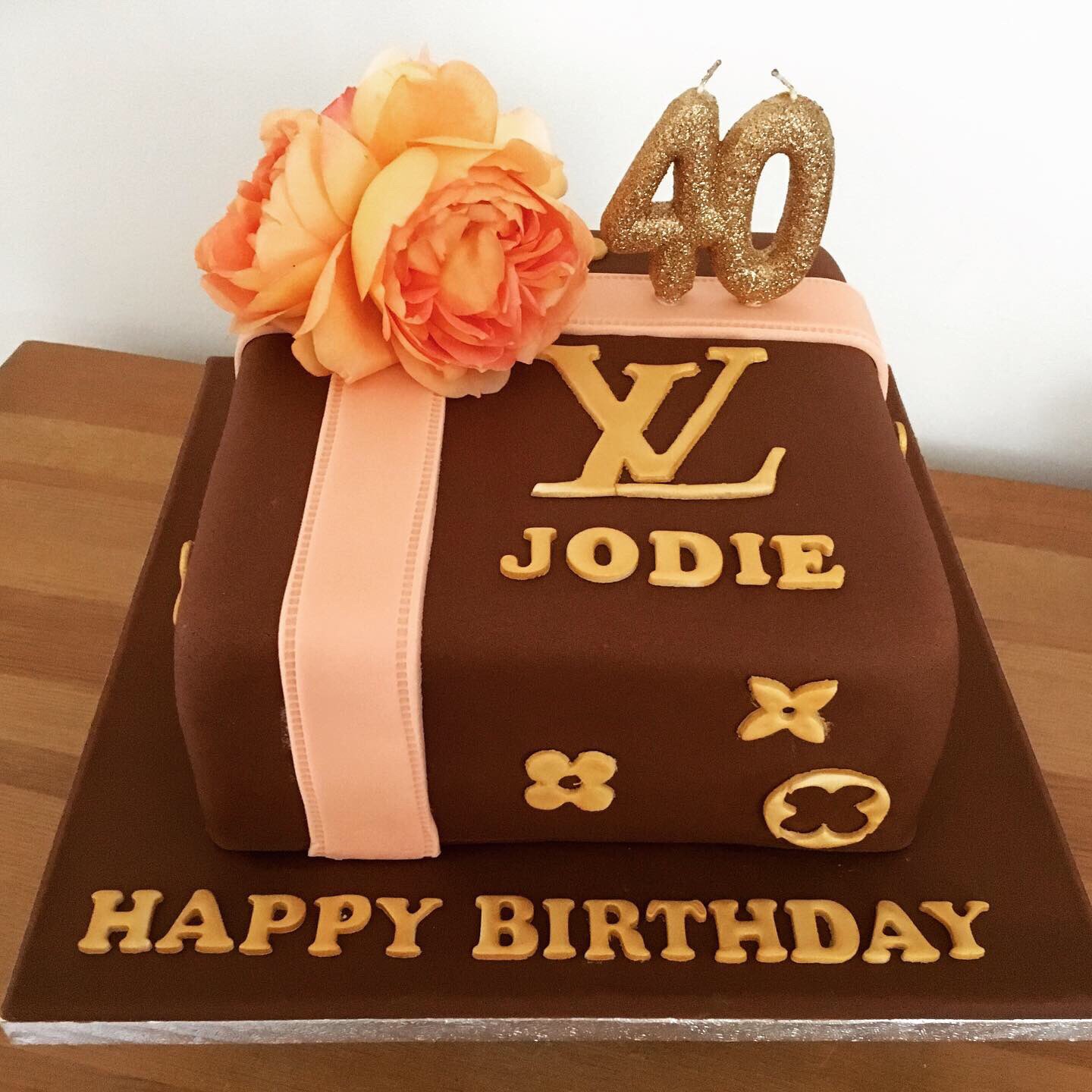 Natties Bakes&Bites on X: A Louis Vuitton inspired birthday cake