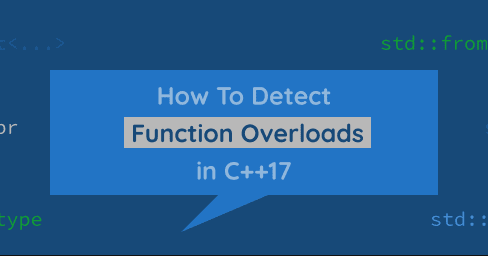 meetingcpp's tweet photo. How To Detect Function Overloads in C++17, std::from_chars Example
https://t.co/iCrMkKSXqZ
#cpp
#cplusplus https://t.co/ROoftEFp8i