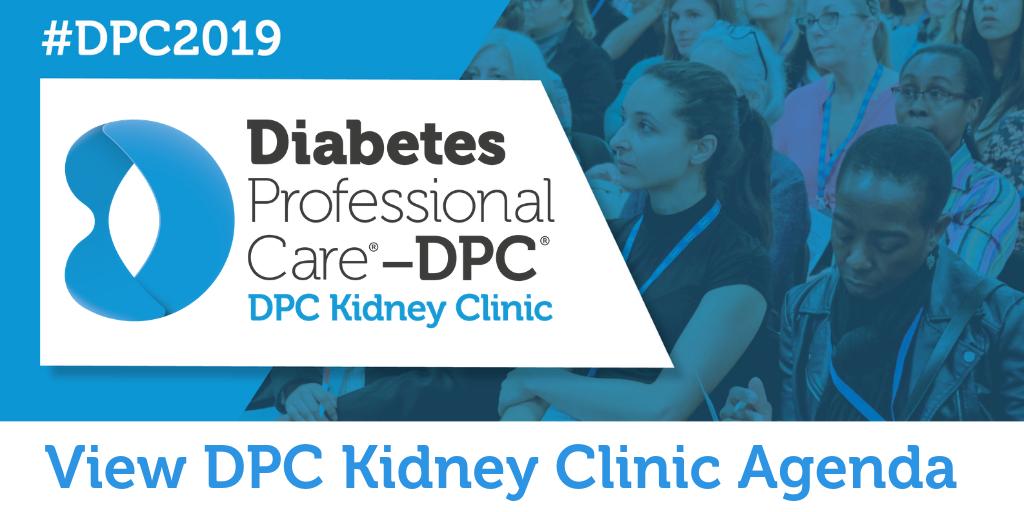 Hear first-hand from people with #diabetes at the #DPC2019 conference in October. Don’t miss Patricia Goden and David Marshall’s session on ‘Personal experience of #diabetes and kidney care’ held in the @diabetespc #Kidney Clinic. Full programme at bit.ly/DPC2019CLINICS