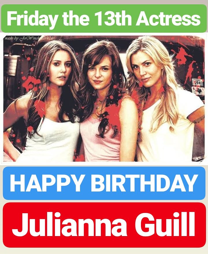 HAPPY BIRTHDAY 
Julianna Guill 