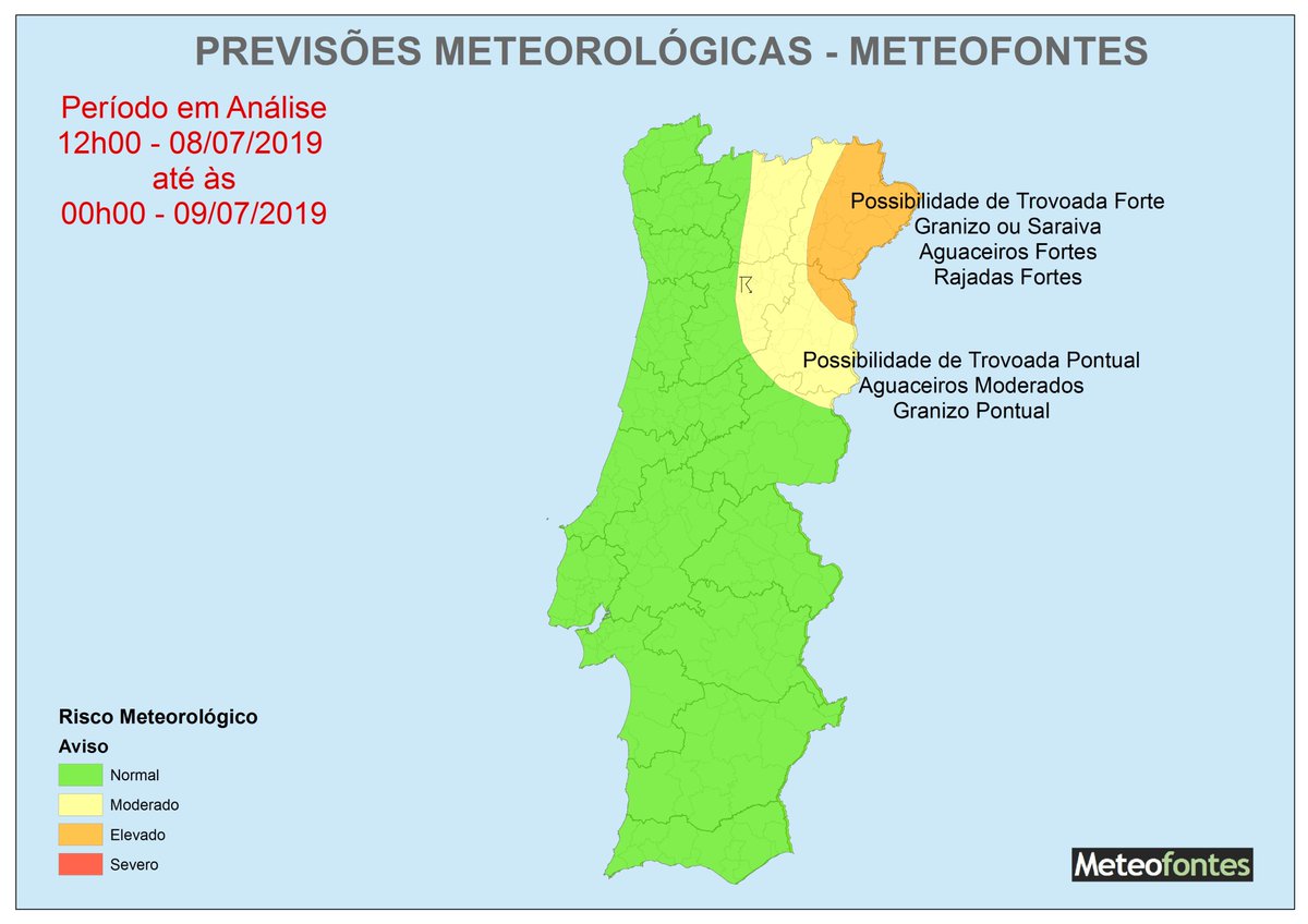 Meteofontes's tweet photo. Actualização. A possibilidade de trovoadas mais fortes parece restringir-se ao NE transmontano ou, até, ficar apenas no lado de Espanha. Mais informações em: https://t.co/G1wHN1y4x1
Situação convectiva a requerer acompanhamento em tempo real. #Trovoada #Previsão @VOSTPT https://t.co/sw8NdNuREr