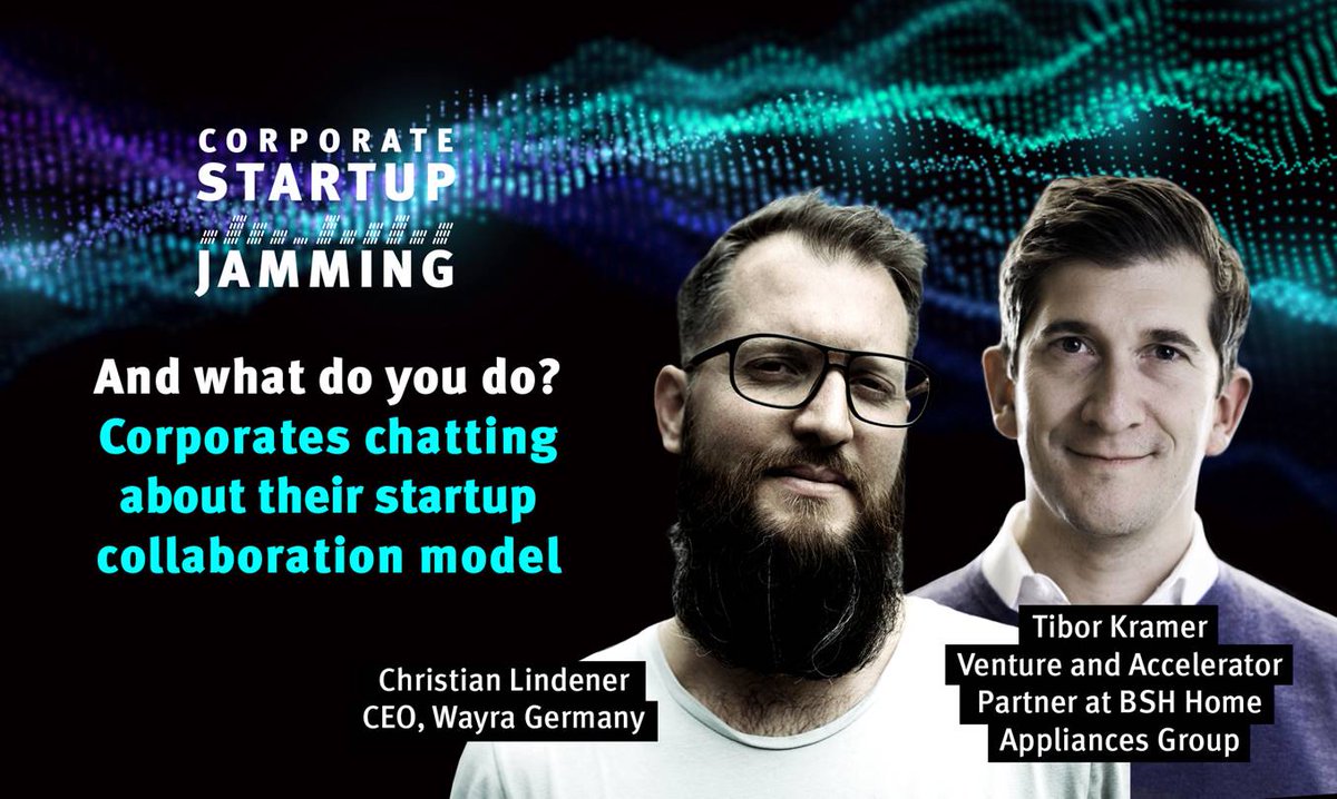 WayraGermany's tweet image. Come to @1E9tech and chat with our CEO @MechVentura at 12:30 this Thursday! 
#Discountcode 1E9_4_WayraFriends via bit.ly/2FDN5iR.
#ventureclient #1e9 #startup #collaboration #models #corporate #Wayra
#BSH