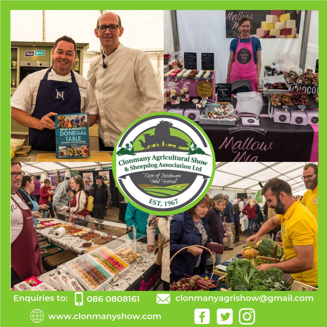 Great response for our trade stands positions at this years Taste of Inishowen Food Festival. Already so many quality producers have confirmed that they will showcase their produce. Limited spaces still available. #Food #Inishowen #Donegal #Producers #Traders