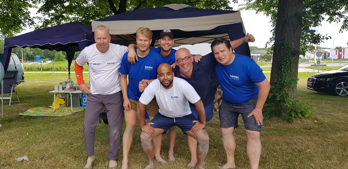 Karmac heeft gisteren meegedaan met het #beachvolleybal toernooi in #Swifterbant. Helaas hebben de medewerkers van Karmac het podium niet bereikt. Ondanks dit hebben ze erg genoten van het #toernooi. Deze dag is met een feestmaaltijd afgesloten.
