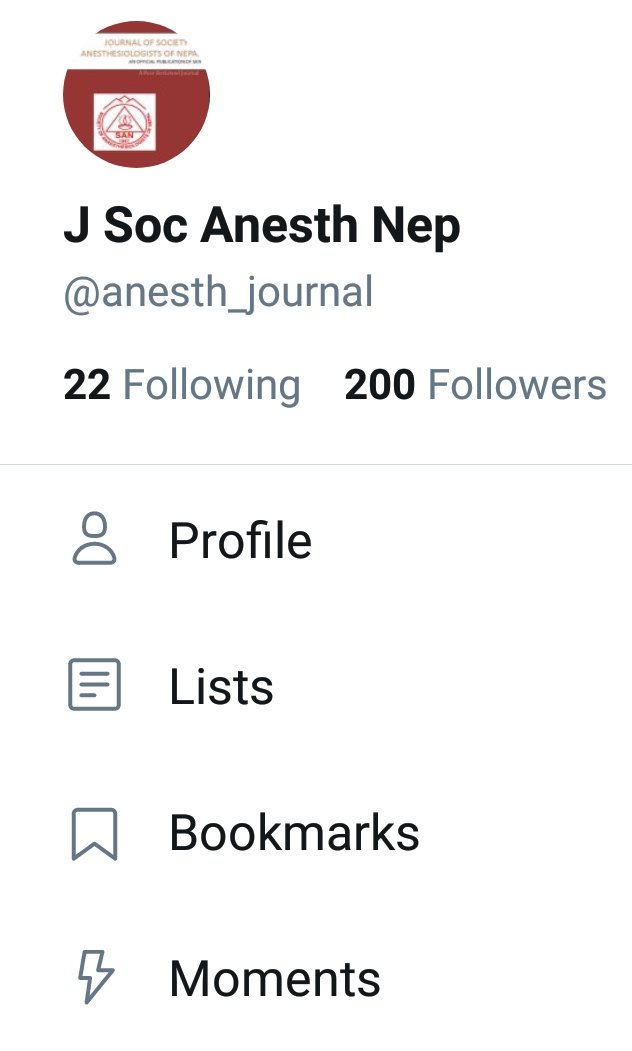 Thanks to you all. We now have 200 followers #anesthesia