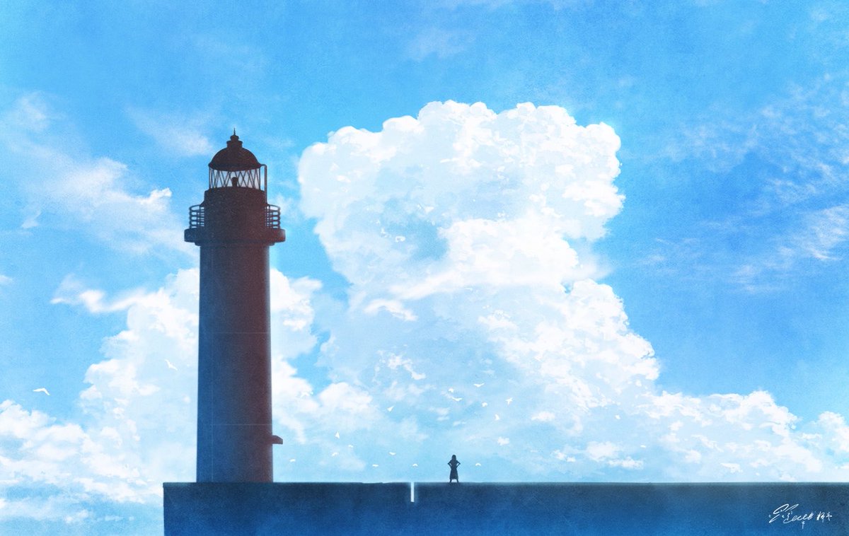 「今年描いた雲。☁️ 」|はち@まんぷくアートスタジオ/イラストレーターのイラスト