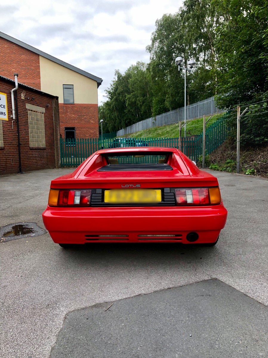 QueensService's tweet image. Lovely Lotus Esprit in for repairs