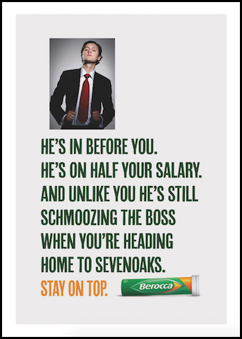 2016 campaign for Berocca by JWT.