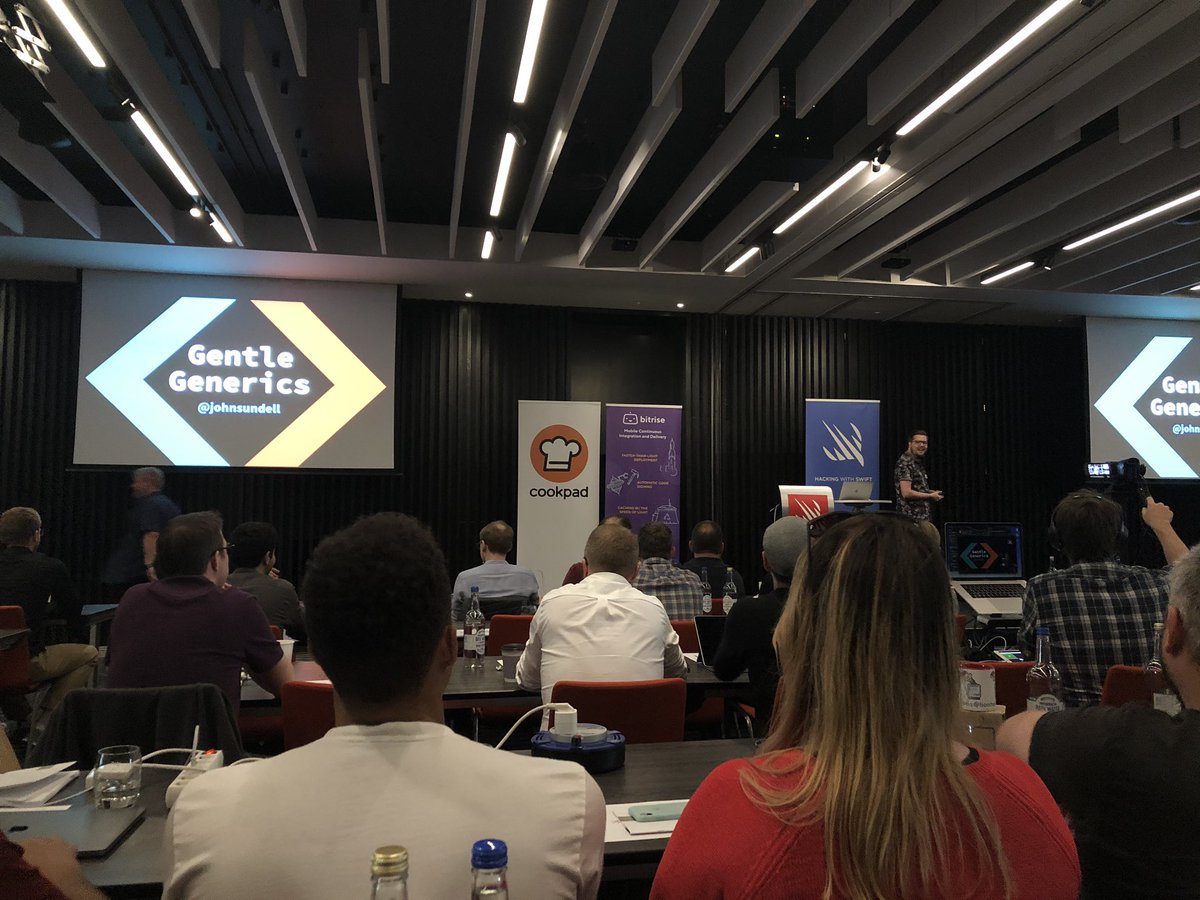 digimarktech's tweet image. Opening keynote by @johnsundell #HackingWithSwiftLive