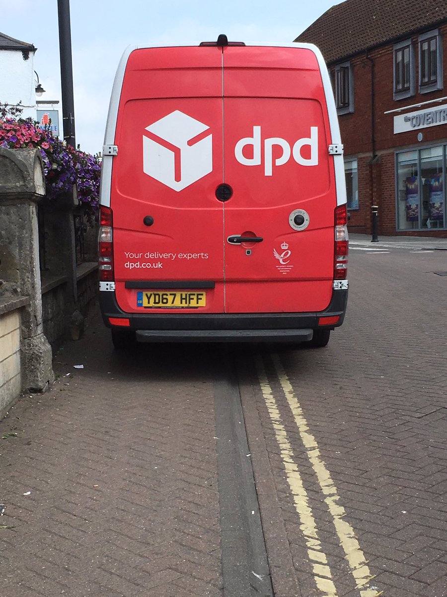 Hey <a href="/DPD_UK/">DPD_UK</a> I really don’t like your drivers attitude when asked not to park blocking the pavement for wheelchair and pushchairs. Swearing in front of my kids not acceptable