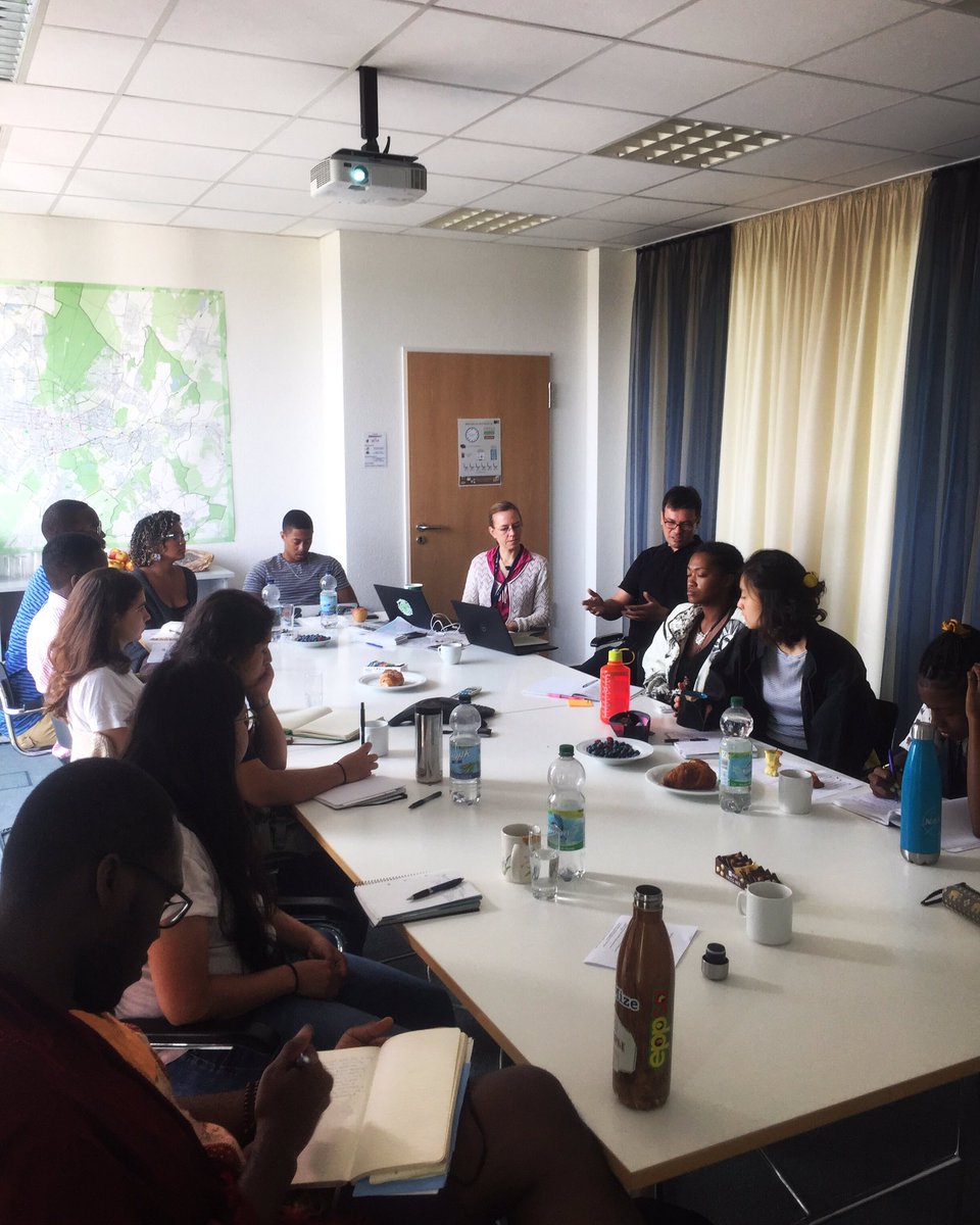 createinterface's tweet image. Hosting the „Global Sustainability Scholar“ (GSS) program. Pia and Jochen explained the “creating interface" project and the challenges it faces. Some of the students might return to Karlsruhe as part of an internship next year.
#createinterface #nexus #food #water #energy