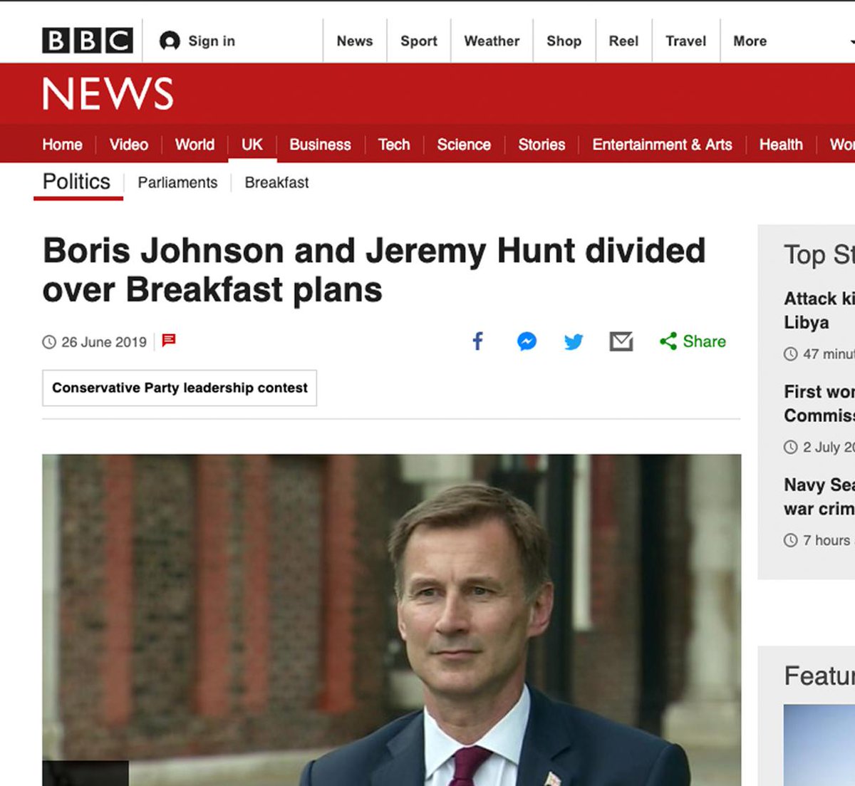 iamrofe's tweet photo. You asked for it (you didn't), so we made it (well, @jerreb did). 

Introducing https://t.co/qHWCgmtyZj, the chrome extension which changes Brexit discussions to the most important meal of the day. 

Take back control of your screen, and never read about Brexit again. https://t.co/CKaOAuLK6l
